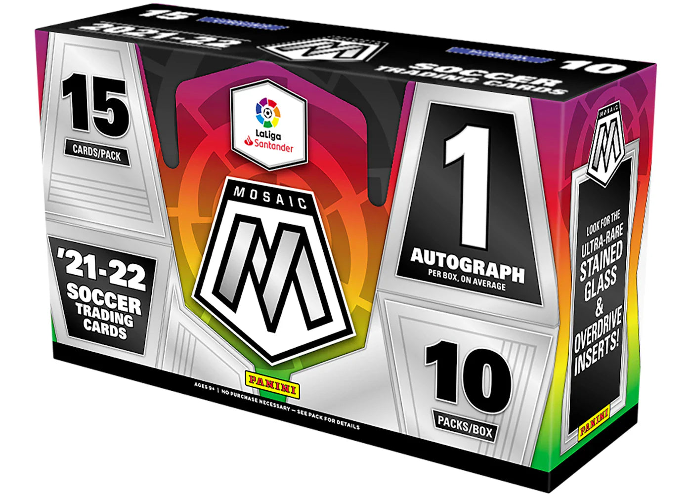 2021-22 Panini Mosaic LaLiga Soccer Hobby Box