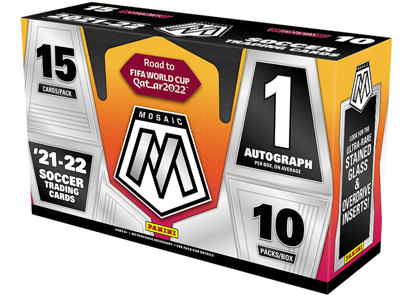 2021-22 Panini Mosaic Road to FIFA World Cup Soccer Hobby Box
