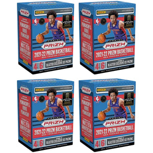 2021-22 Panini Prizm Basketball Blaster Box (Ice Prizms) 4x Lot
