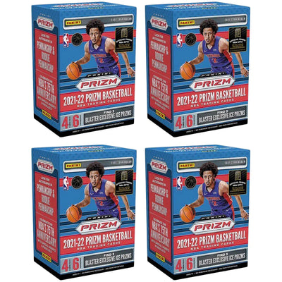 2021-22 Panini Prizm Basketball Blaster Box (Ice Prizms) 4x Lot