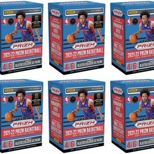 2021-22 Panini Prizm Basketball Blaster Box (Ice Prizms) 6x Lot