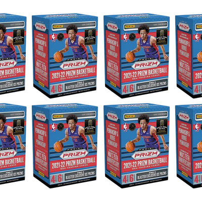 2021-22 Panini Prizm Basketball Blaster Box (Ice Prizms) 8x Lot
