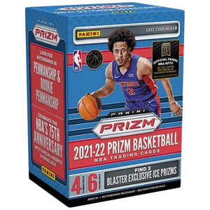 2021-22 Panini Prizm Basketball Blaster Box (Ice Prizms)