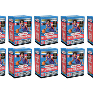 2021-22 Panini Prizm Basketball Fanatics Exclusive Blaster Box (Green Wave Prizms) 10x Lot