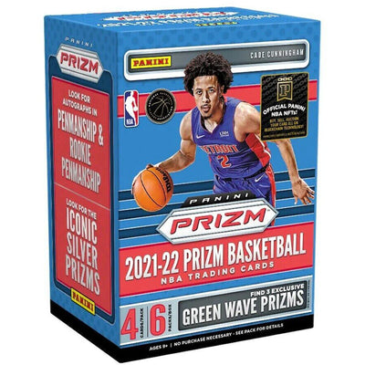 2021-22 Panini Prizm Basketball Fanatics Exclusive Blaster Box (Green Wave Prizms)