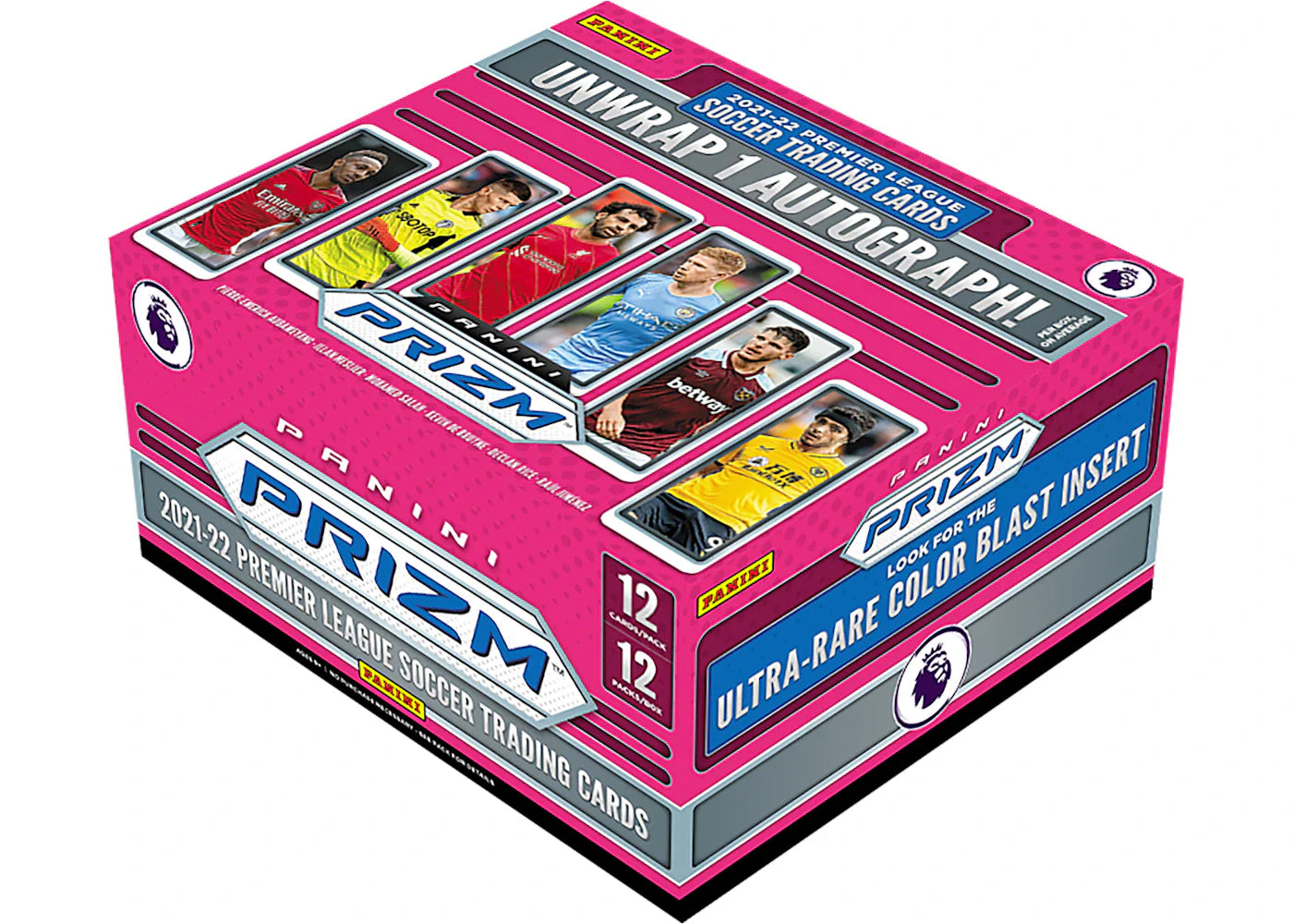 2021-22 Panini Prizm Premier League Soccer Hobby Box