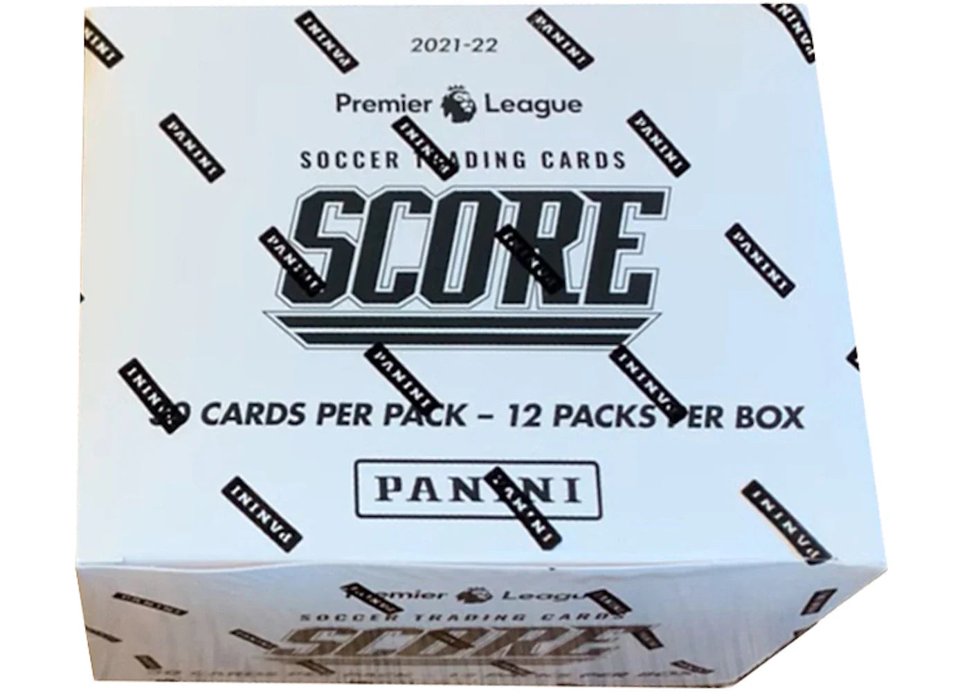 2021-22 Panini Score Premier League Soccer Factory Sealed Multi-Pack Cello Fat Pack Box (UK Exclusive)