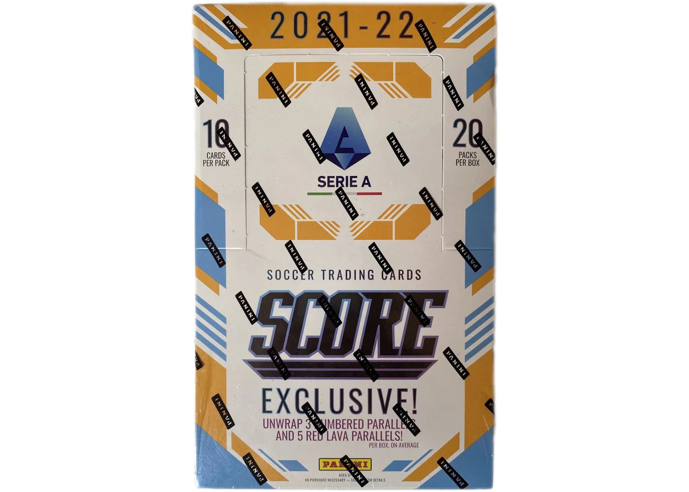 2021-22 Panini Score Serie A Soccer Retail Box (Italy Exclusive)