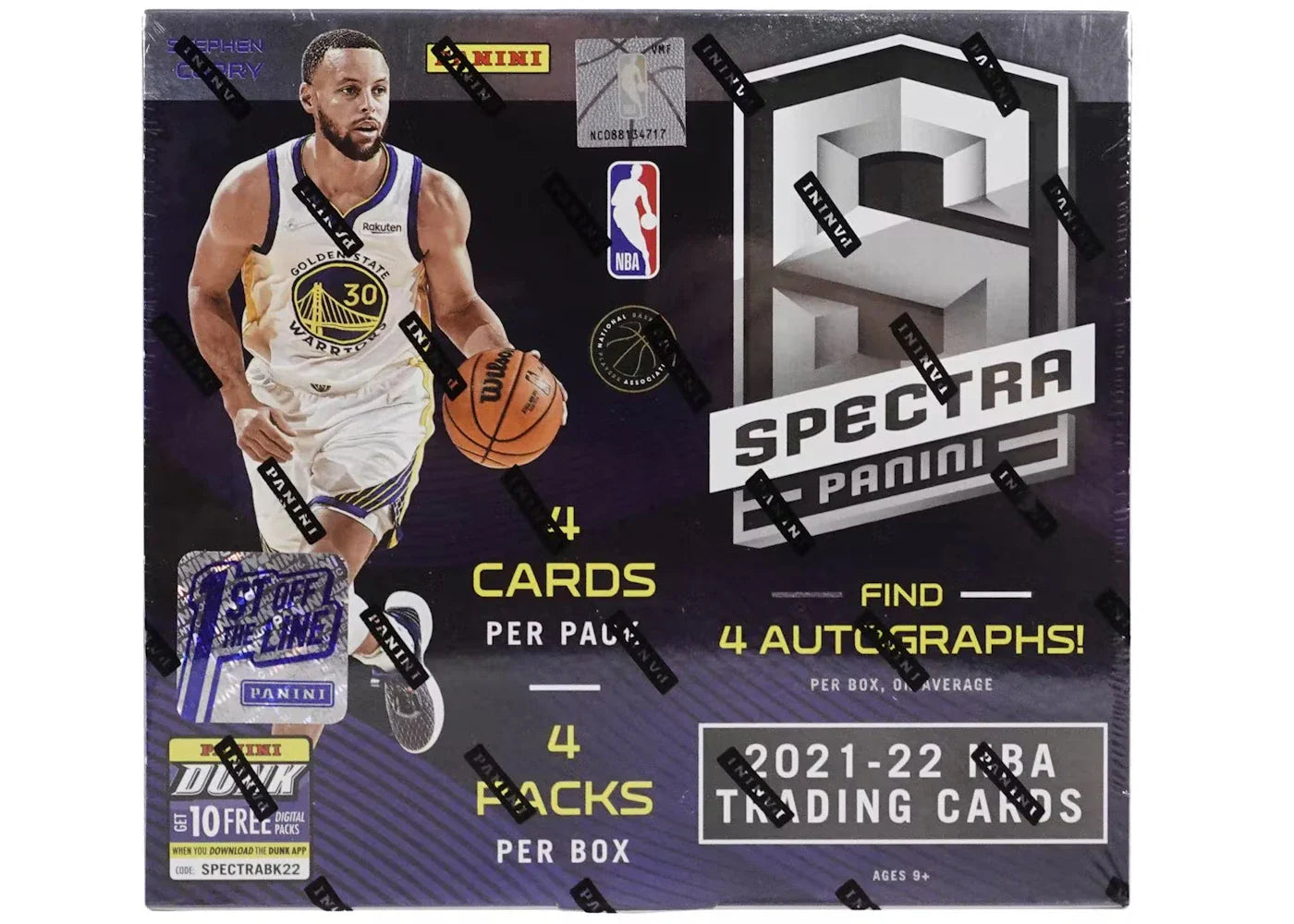 2021-22 Panini Spectra Basketball 1st Off The Line Hobby Box
