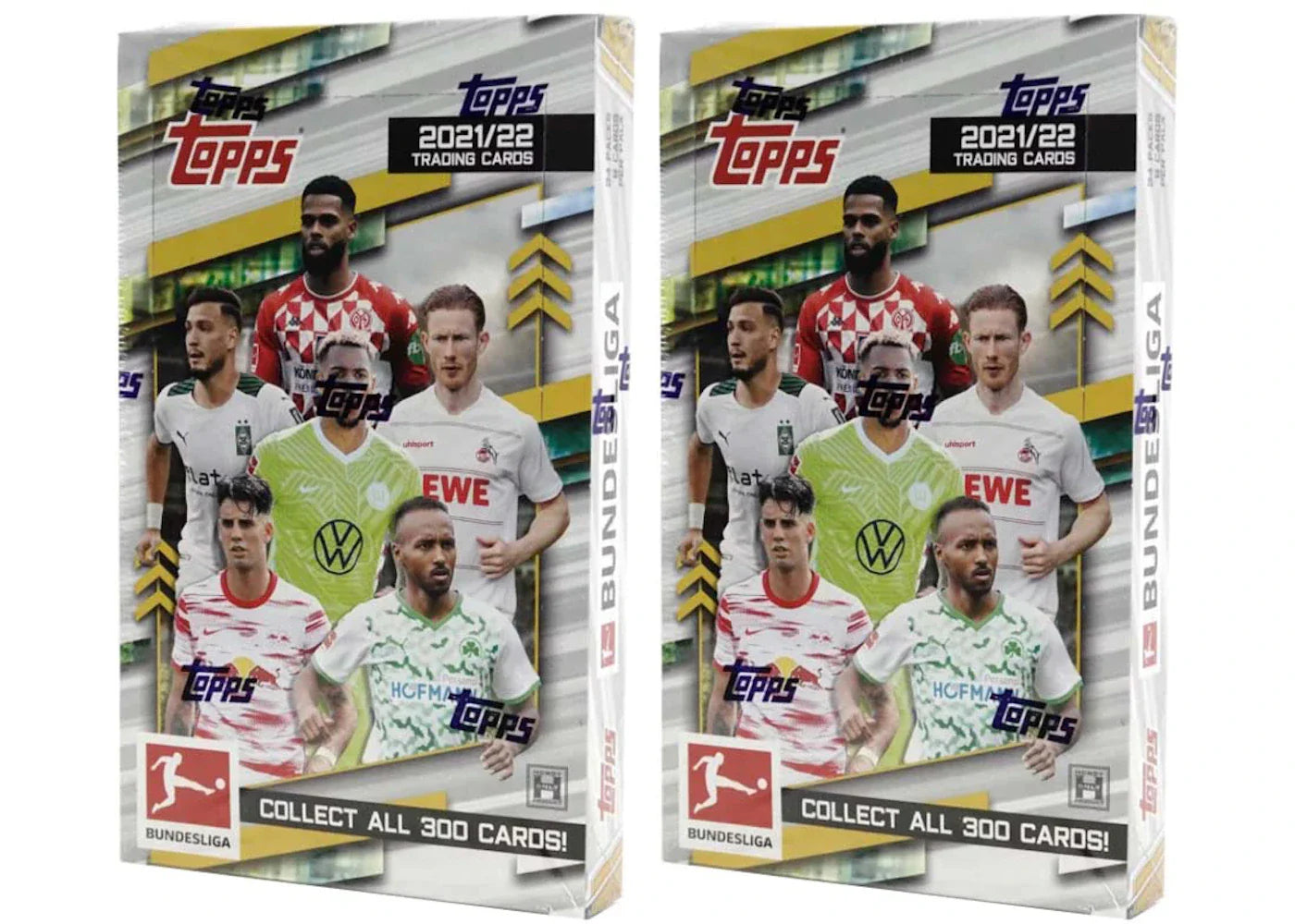 2021-22 Topps Bundesliga Soccer Hobby Box 2x Lot