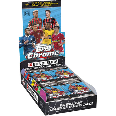 2021-22 Topps Chrome Bundesliga Soccer Hobby Lite Box