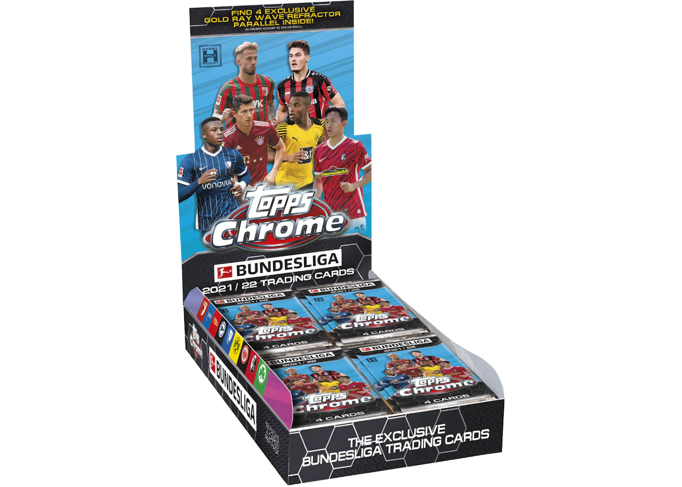 2021-22 Topps Chrome Bundesliga Soccer Hobby Lite Box