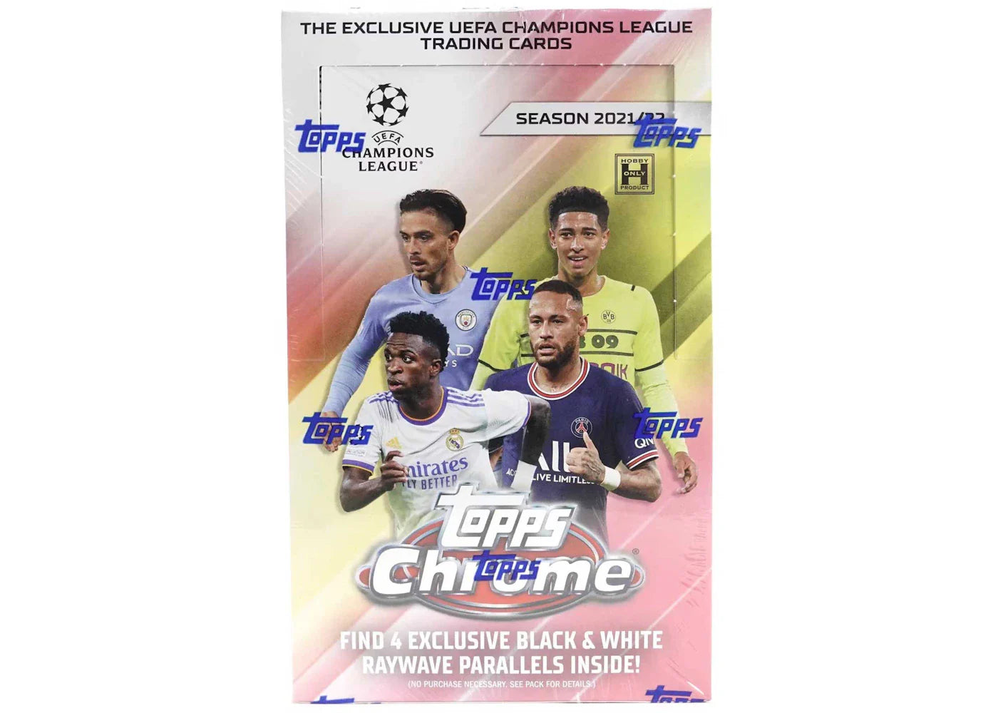 2021-22 Topps Chrome UEFA Champions League Soccer Hobby Lite Box