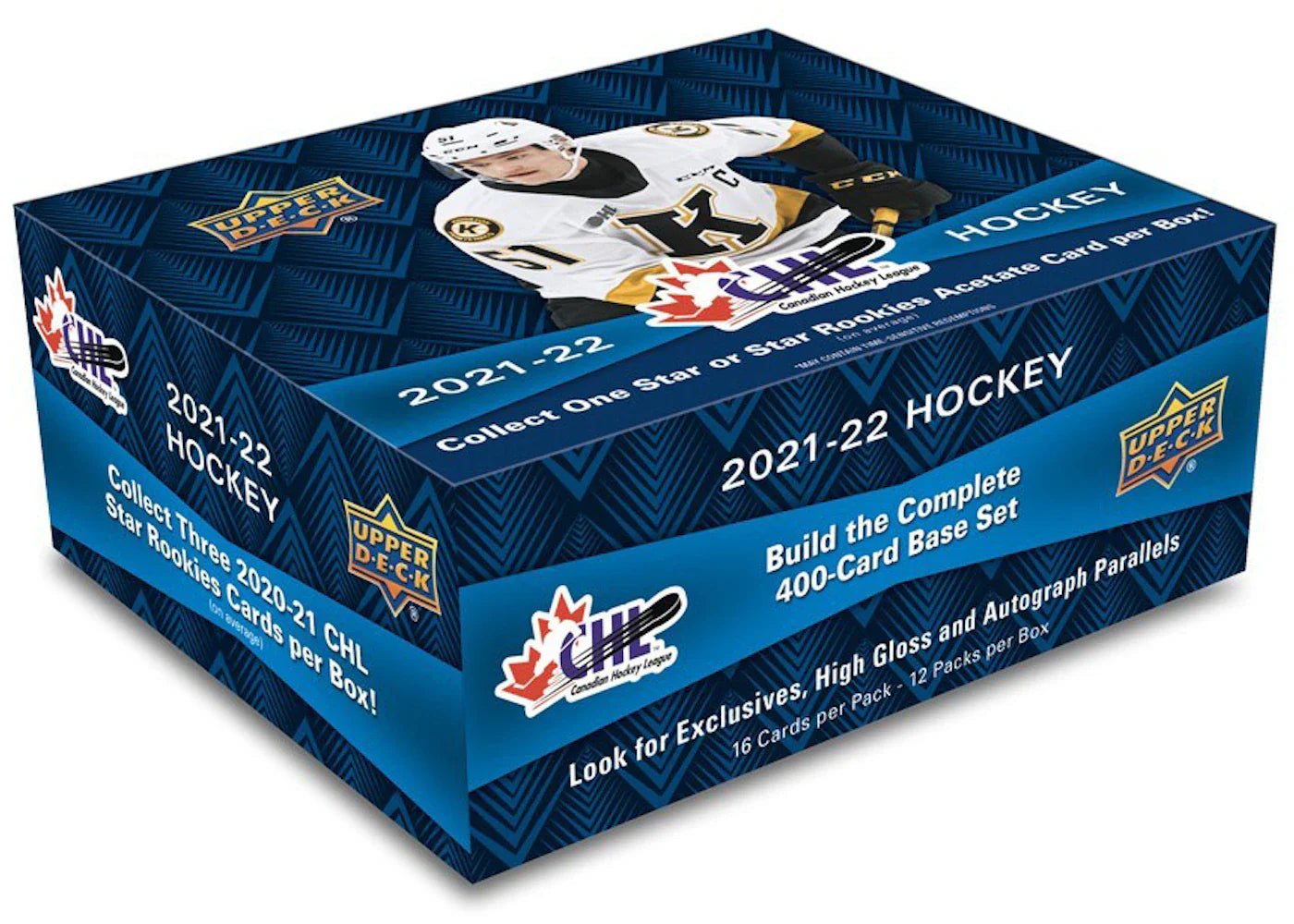 2021-22 Upper Deck CHL Hockey Hobby Box