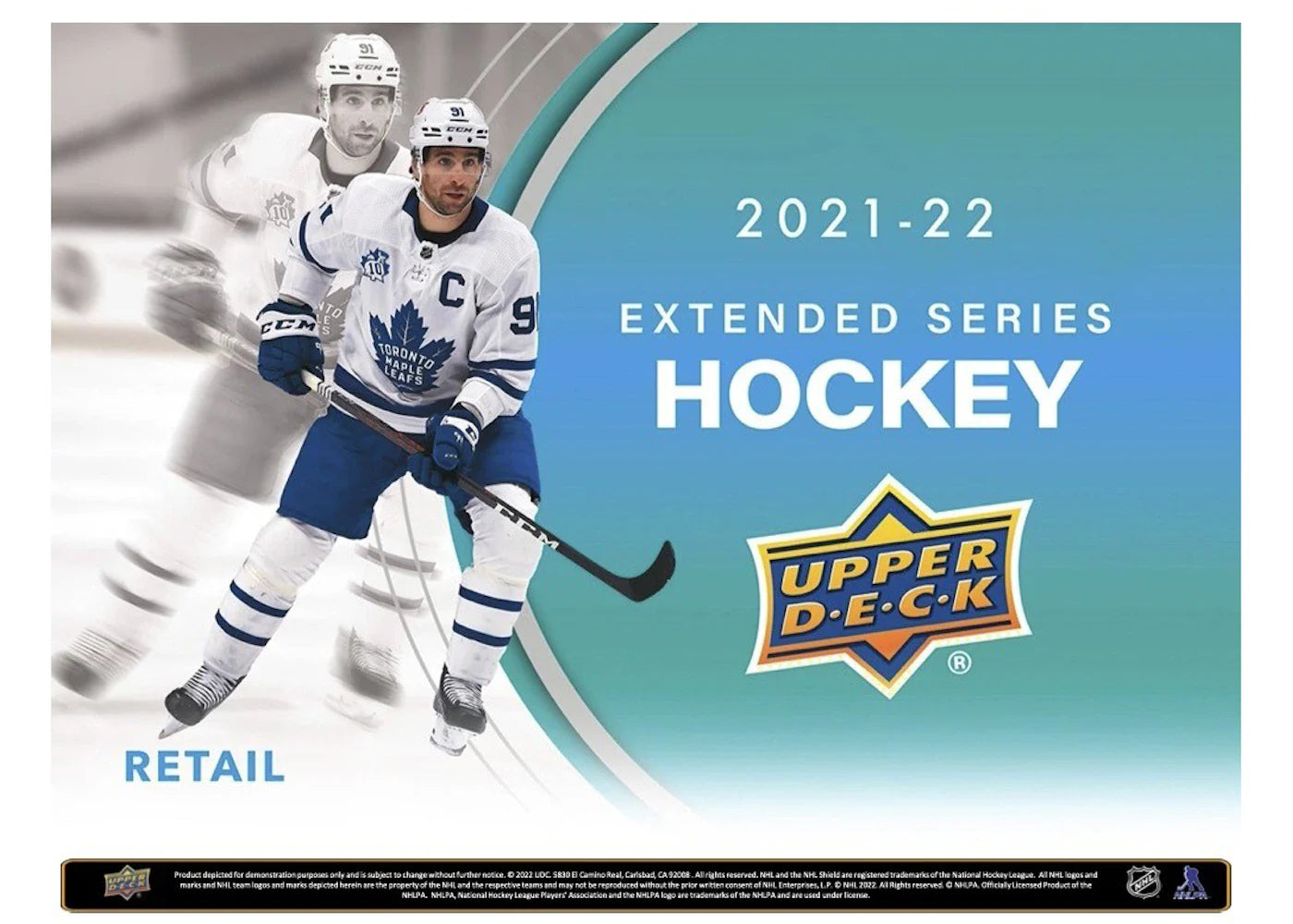 2021-22 Upper Deck Extended Series Hockey 24-Pack Retail Box