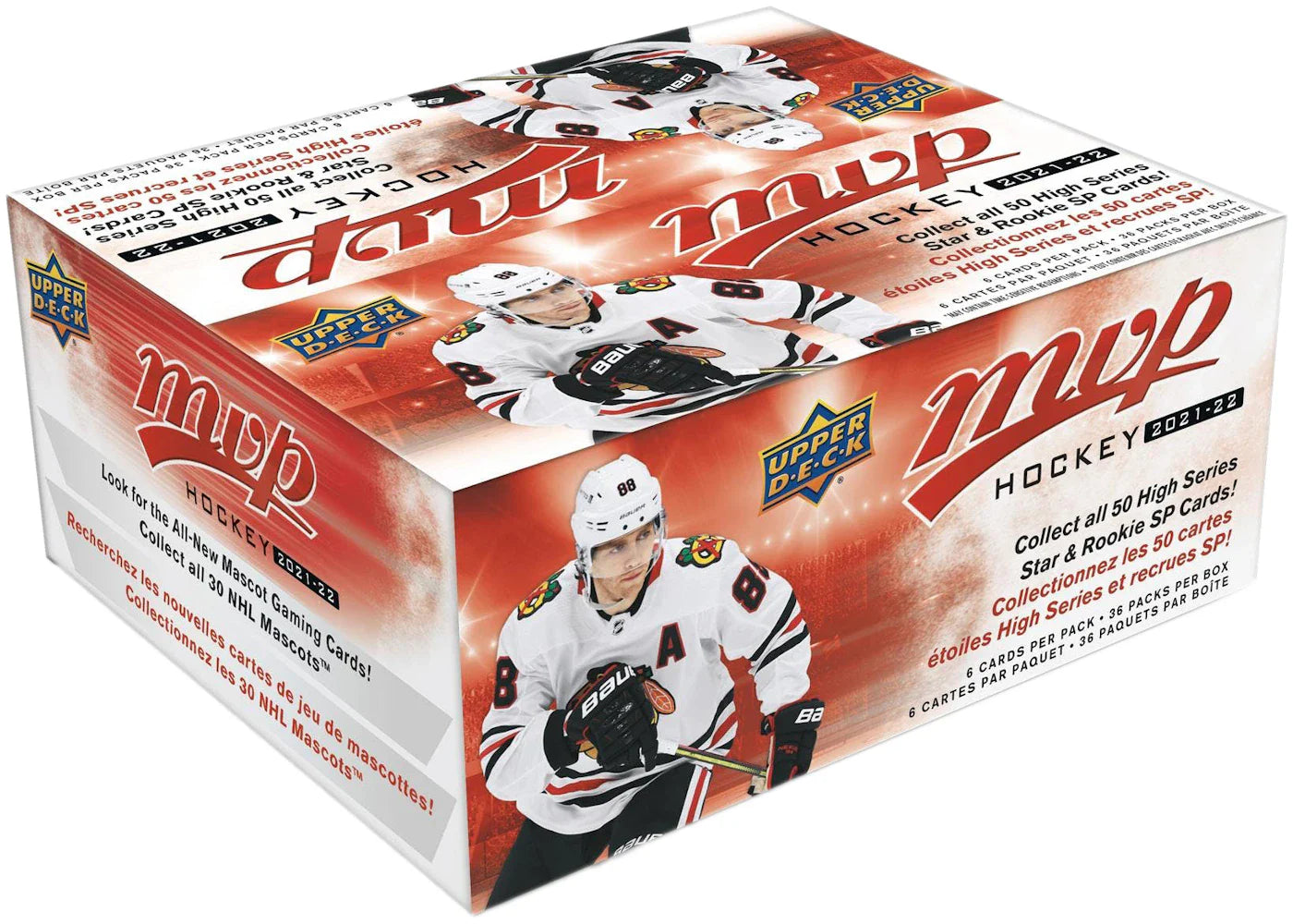 2021-22 Upper Deck MVP Hockey Retail 36-Pack Box