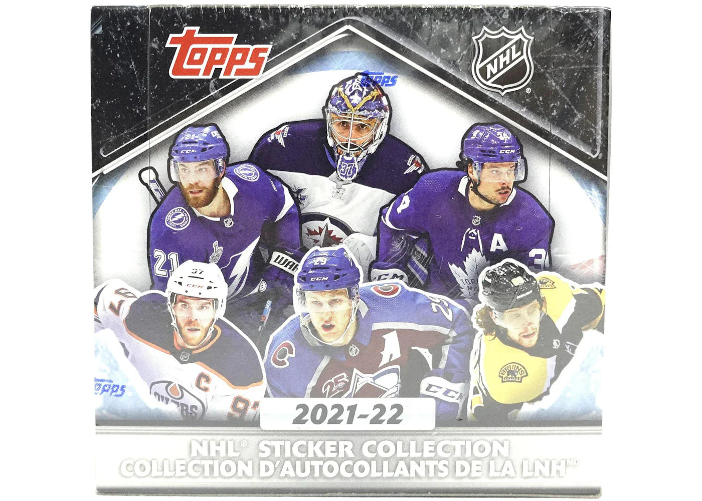 2021-22 Topps NHL Sticker Collection Hockey Box