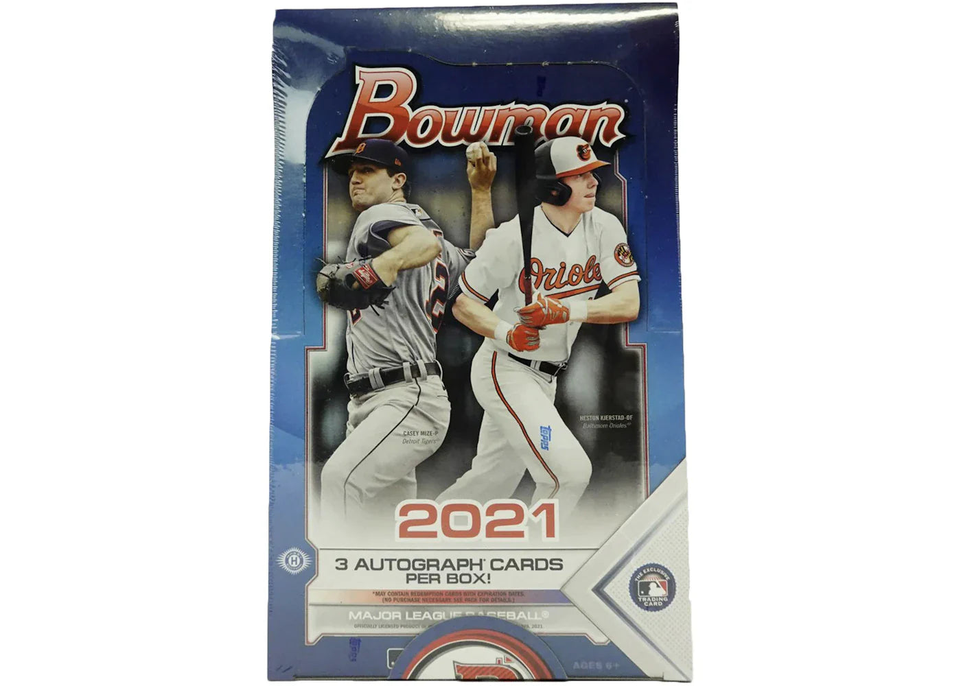2021 Bowman Baseball Jumbo Box