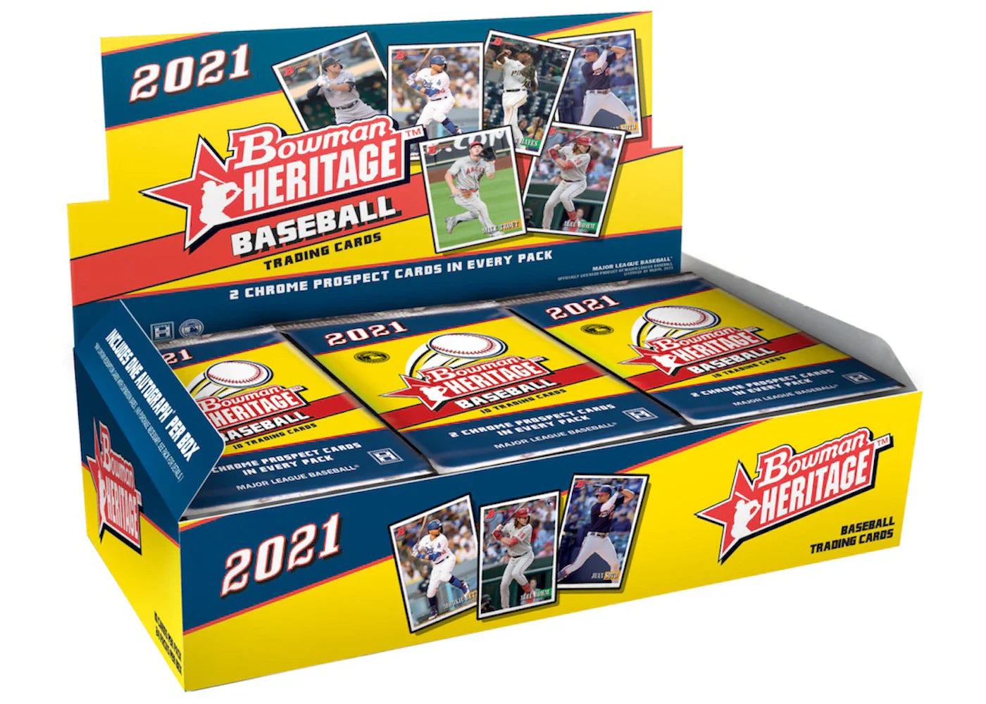 2021 Bowman Heritage Baseball Hobby Box