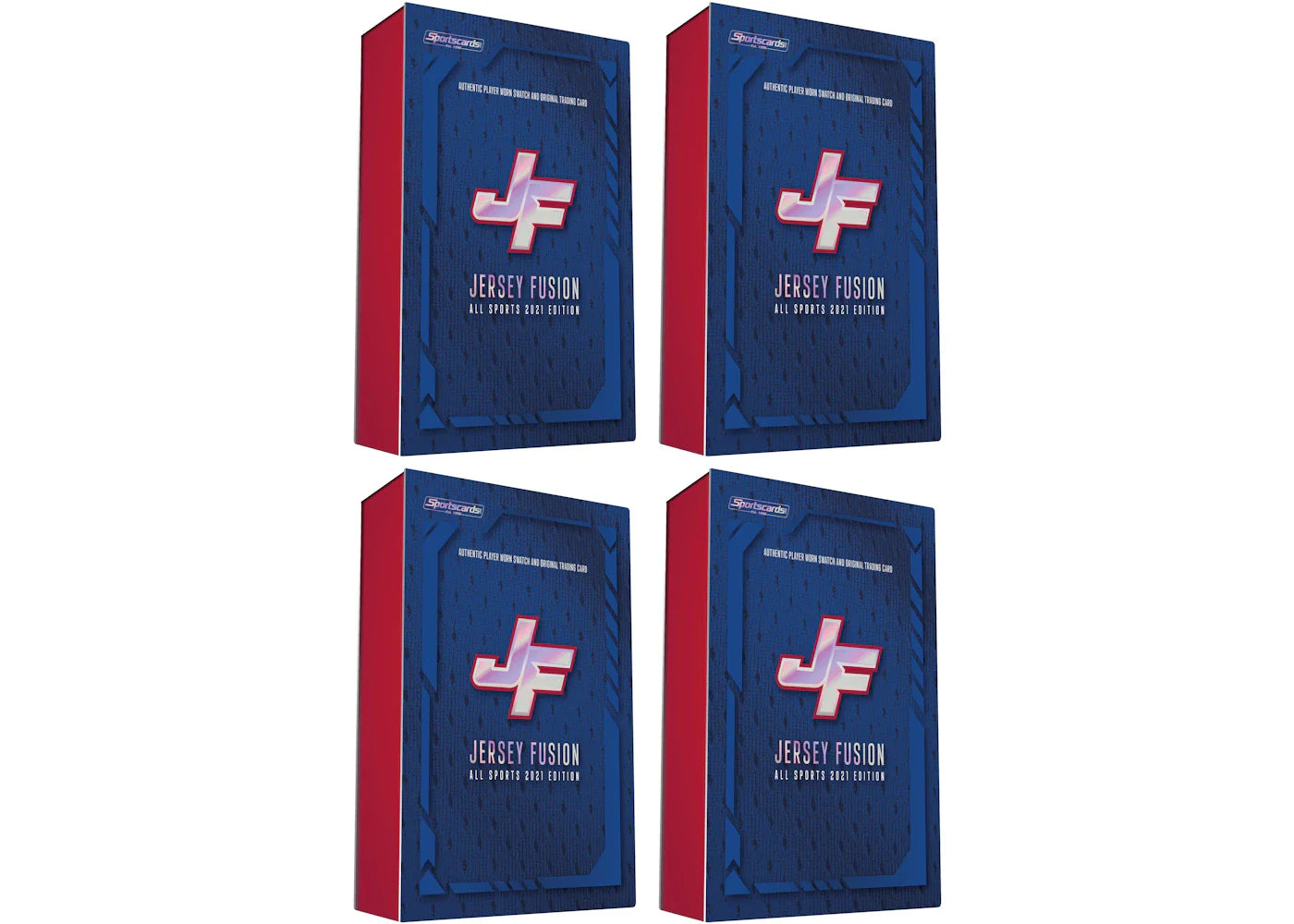 2021 Jersey Fusion All Sports Edition Multi-Sport Box 4x Lot