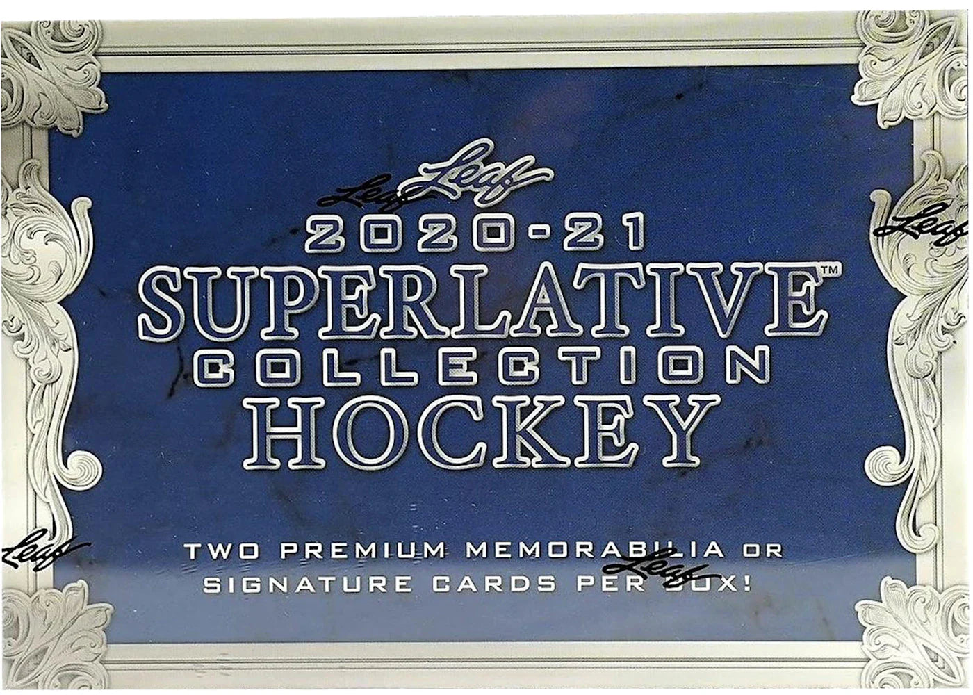 2021 Leaf Superlative Collection Hockey Hobby Box