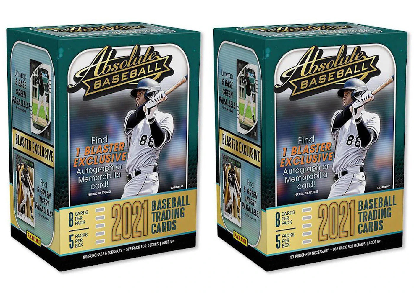 2021 Panini Absolute Baseball Blaster Box 2x Lot