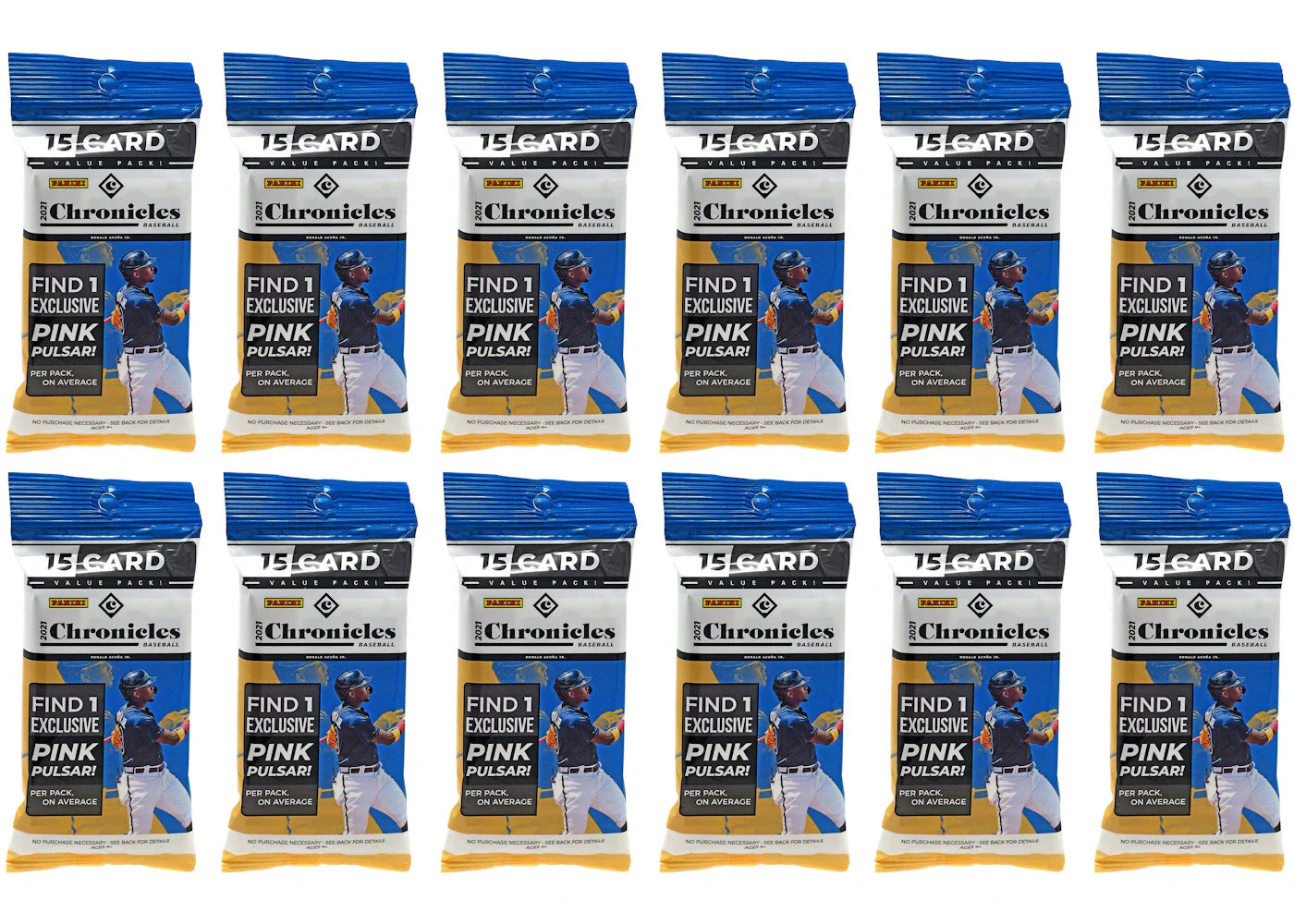 2021 Panini Chronicles Baseball Fat Pack 12x Lot