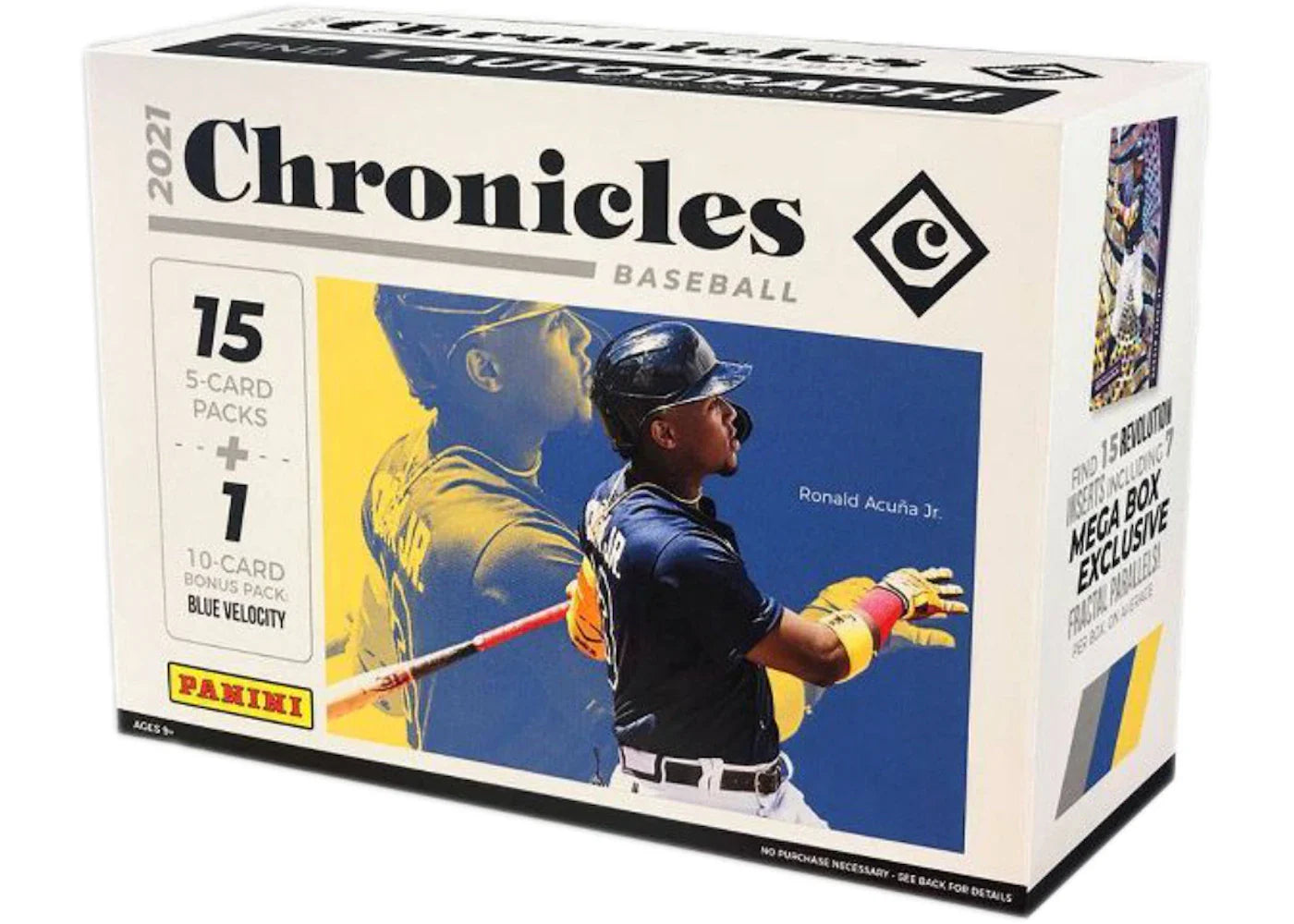 2021 Panini Chronicles Baseball Mega Box (Blue Velocity)