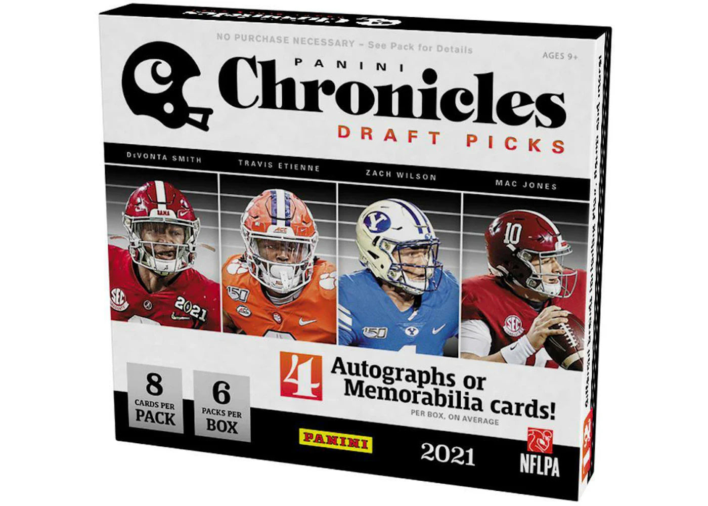 2021 Panini Chronicles Draft Picks Collegiate Football Hobby Box