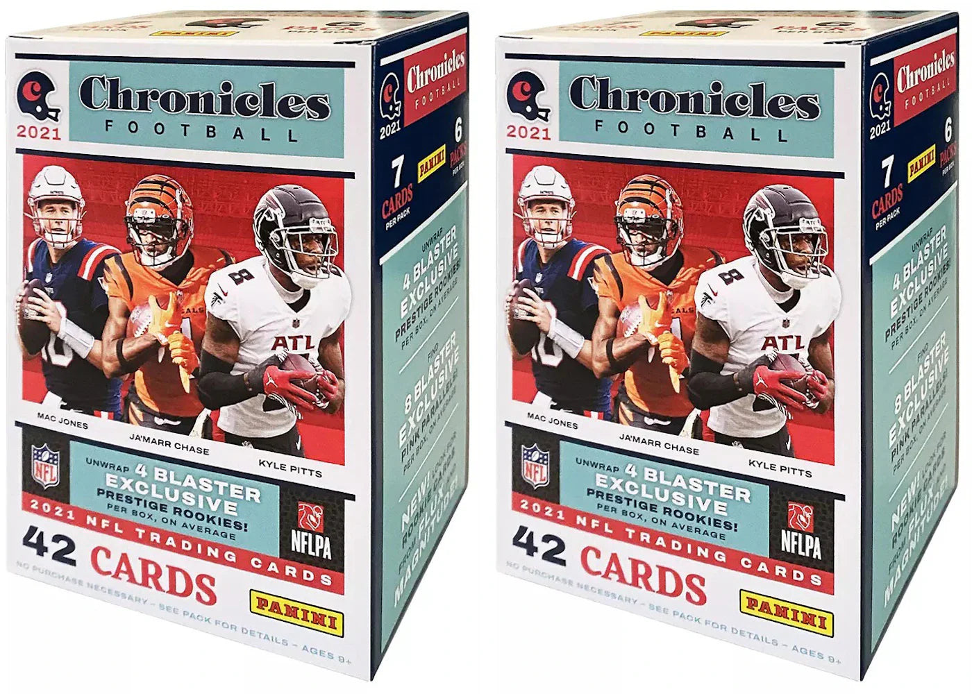 2021 Panini Chronicles Football Blaster Box 2x Lot