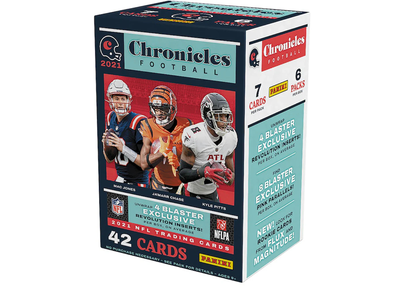 2021 Panini Chronicles Football Fanatics Exclusive Blaster Box