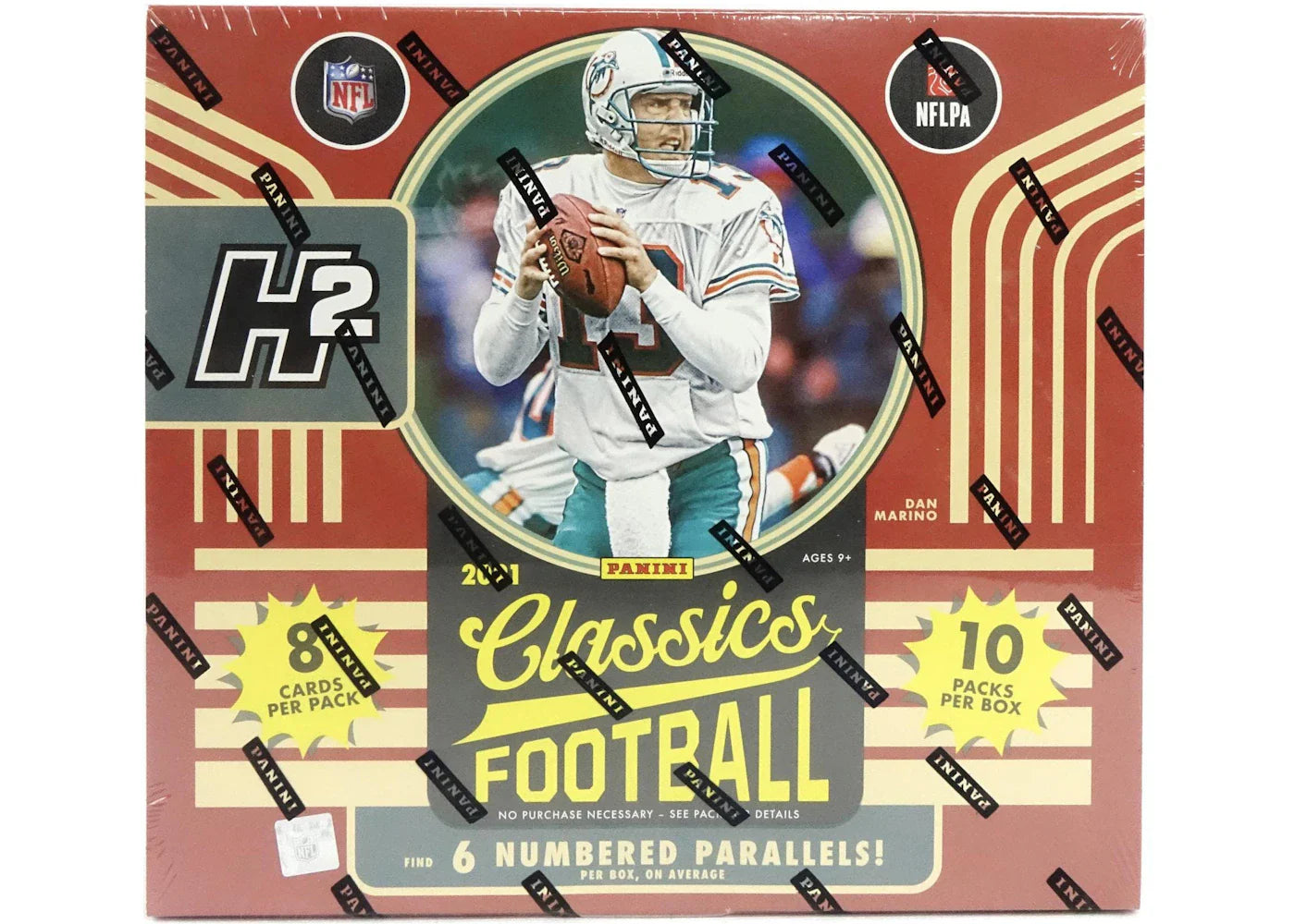 2021 Panini Classics Premium Edition Football H2 Hobby Hybrid Box