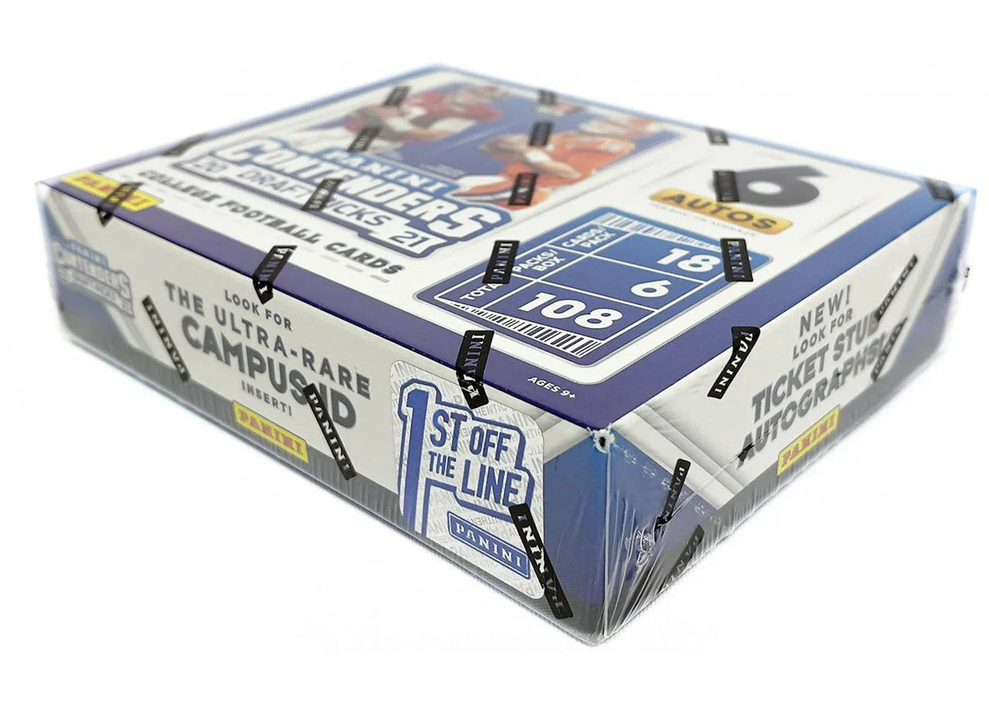 2021 Panini Contenders Draft Picks College Football 1st Off The Line Hobby Box