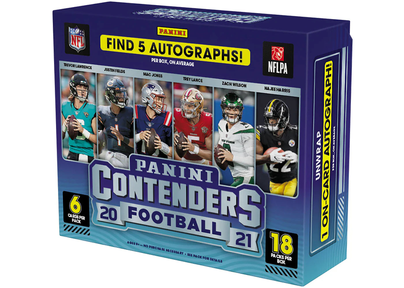 2021 Panini Contenders Football Hobby Box