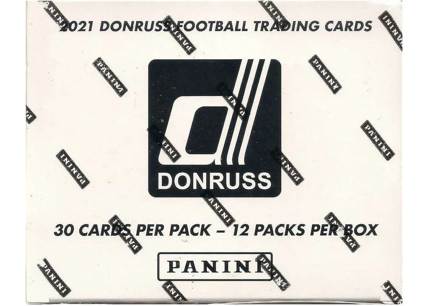 2021 Panini Donruss Football Factory Sealed Multi-Pack Cello Fat Pack Box