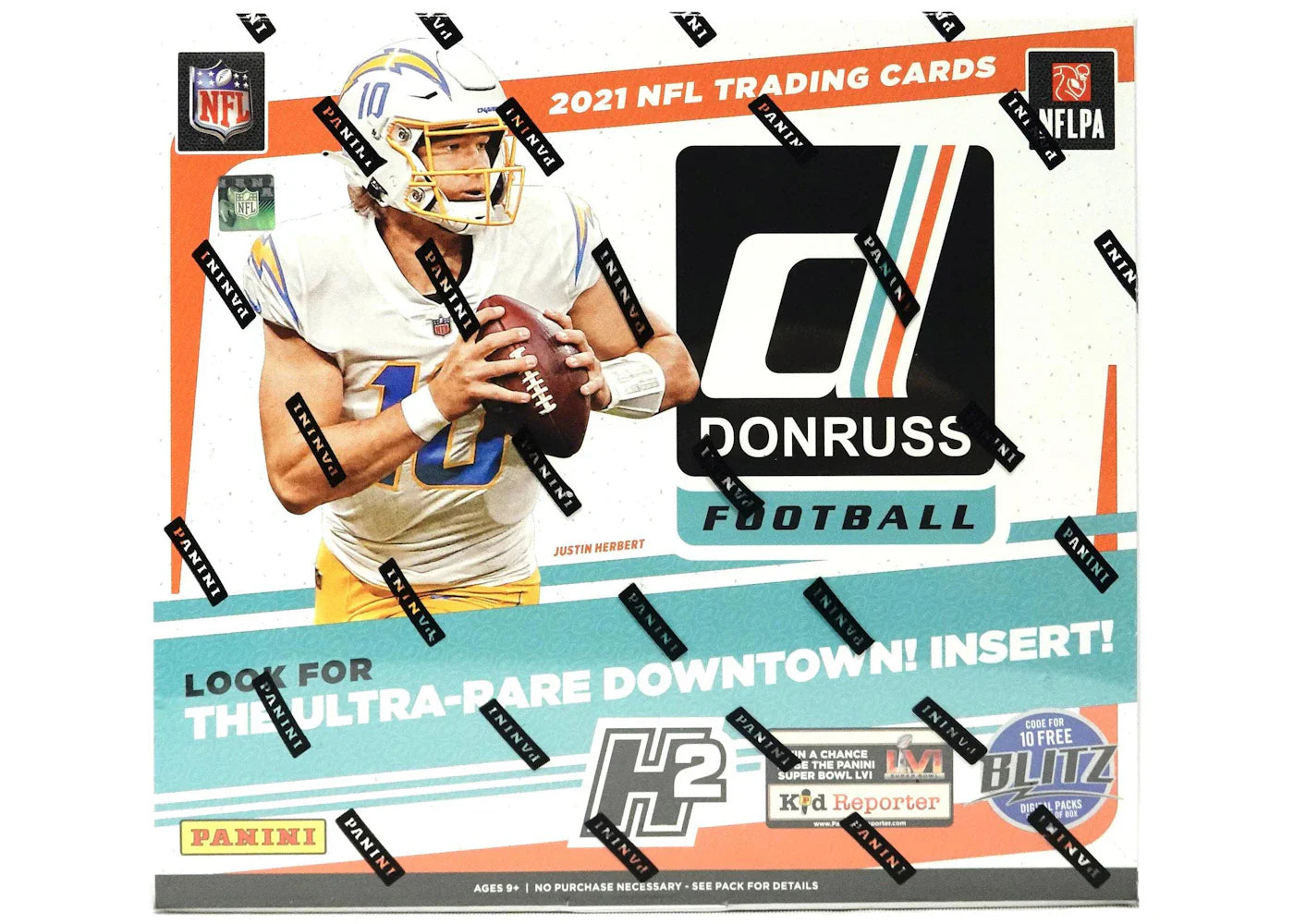 2021 Panini Donruss Football H2 Hobby Hybrid Box