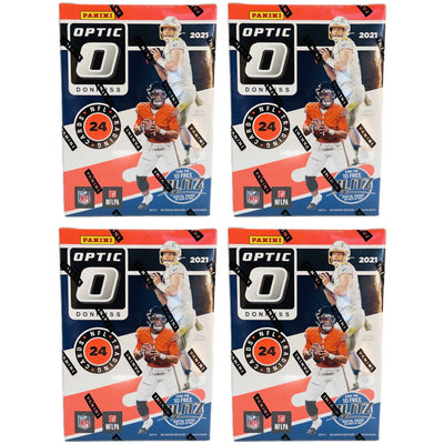 2021 Panini Donruss Optic Football Blaster Box (Pink Parallels) 4x Lot