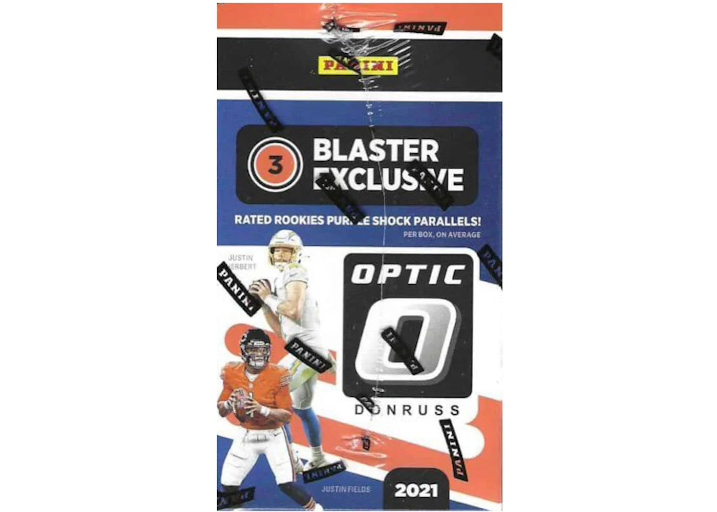 2021 Panini Donruss Optic Football Blaster Box (Purple Shock Parallels) 8x Lot
