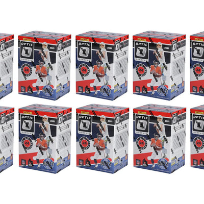 2021 Panini Donruss Optic Football Fanatics Exclusive Blaster Box (Red Hyper Parallels) 10x Lot