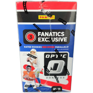 2021 Panini Donruss Optic Football Fanatics Exclusive Blaster Box (Red Hyper Parallels) 12x lot