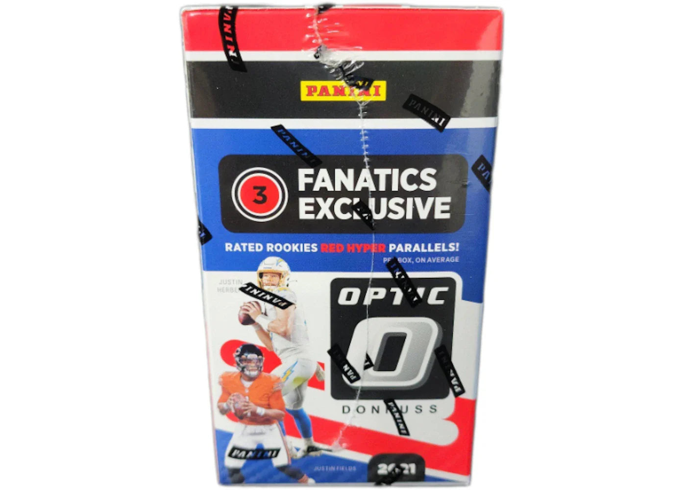 2021 Panini Donruss Optic Football Fanatics Exclusive Blaster Box (Red Hyper Parallels) 4x Lot