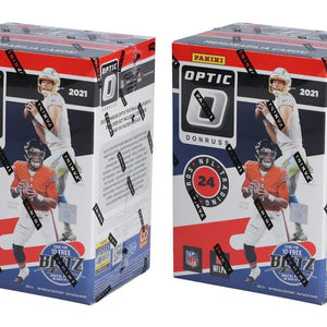 2021 Panini Donruss Optic Football Fanatics Exclusive Blaster Box (Red Hyper Parallels) 2x Lot