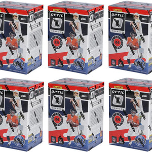 2021 Panini Donruss Optic Football Fanatics Exclusive Blaster Box (Red Hyper Parallels) 6x Lot