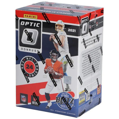 2021 Panini Donruss Optic Football Fanatics Exclusive Blaster Box (Red Hyper Parallels)