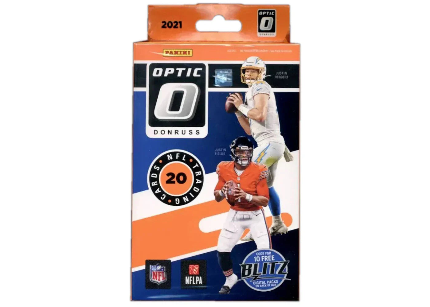 2021 Panini Donruss Optic Football Hanger Box (Blue Scope Parallels)