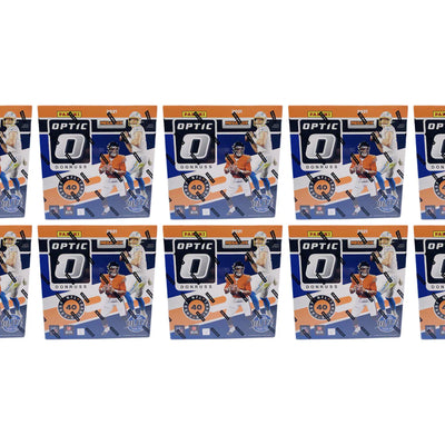 2021 Panini Donruss Optic Football Mega Box (Blue Hyper Parallels) 10x Lot