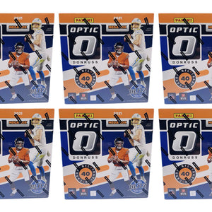 2021 Panini Donruss Optic Football Mega Box (Blue Hyper Parallels) 6x Lot