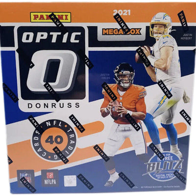 2021 Panini Donruss Optic Football Mega Box (Blue Hyper Parallels)