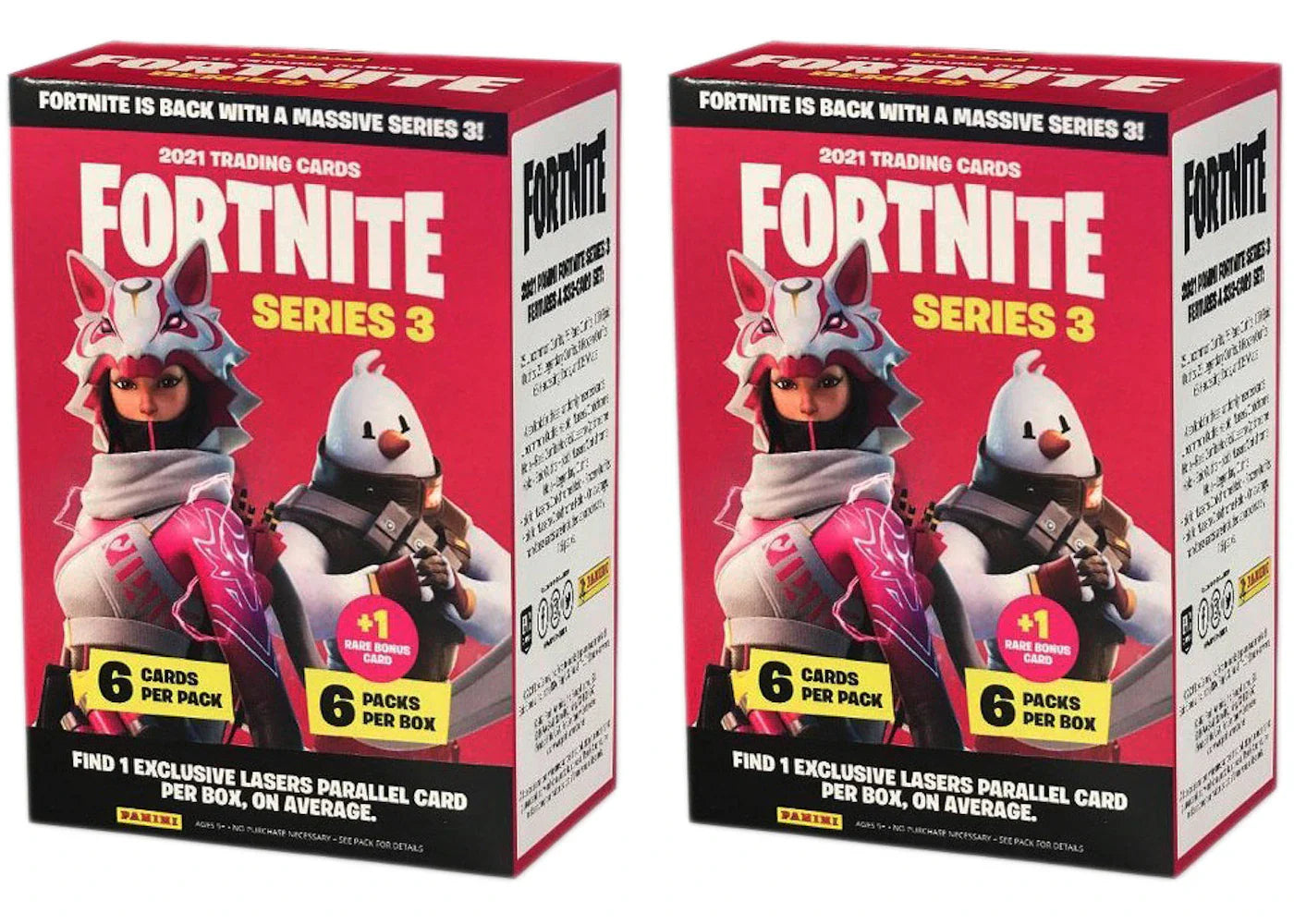 2021 Panini Fortnite Series 3 Blaster Box 2x Lot