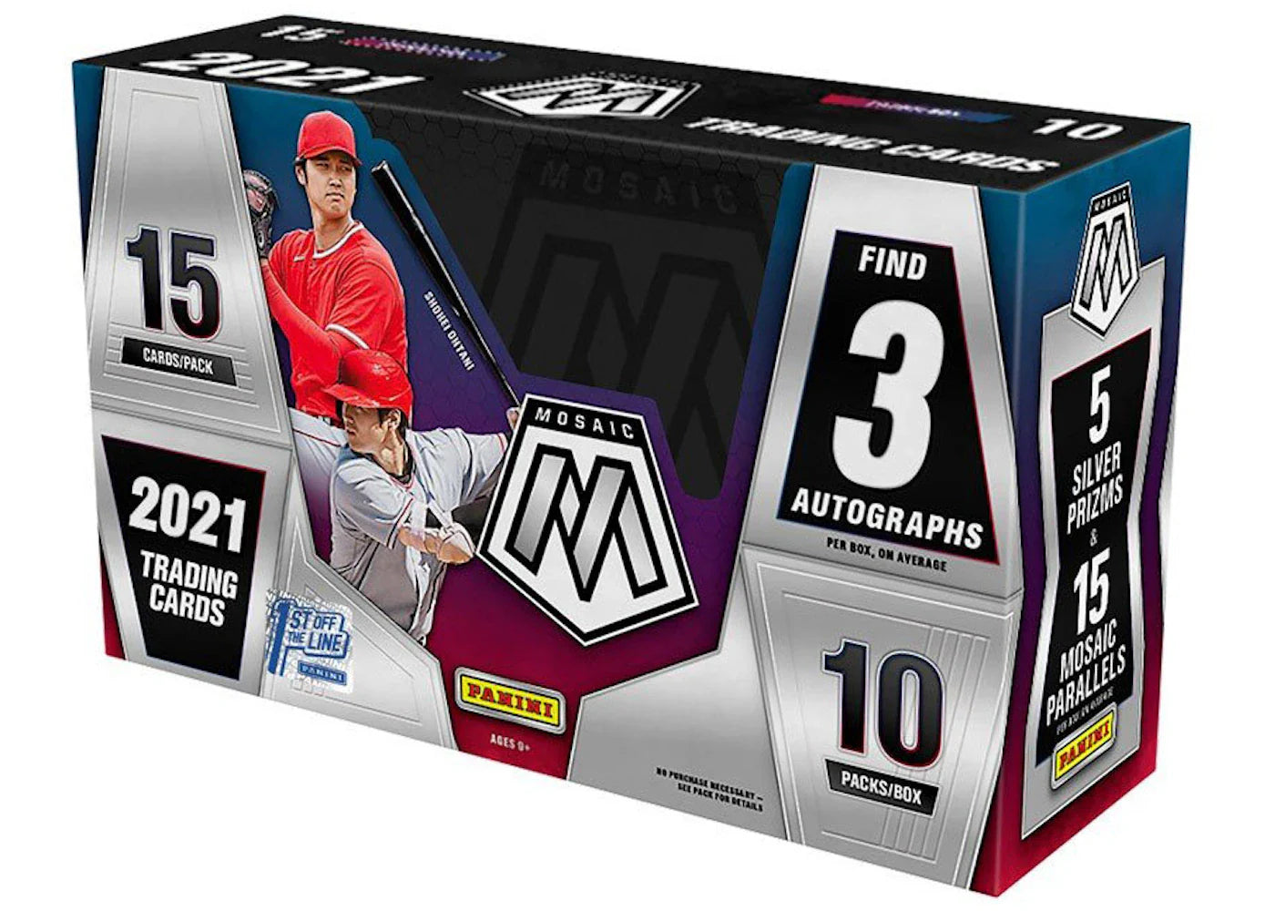 2021 Panini Mosaic Baseball 1st Off The Line Box